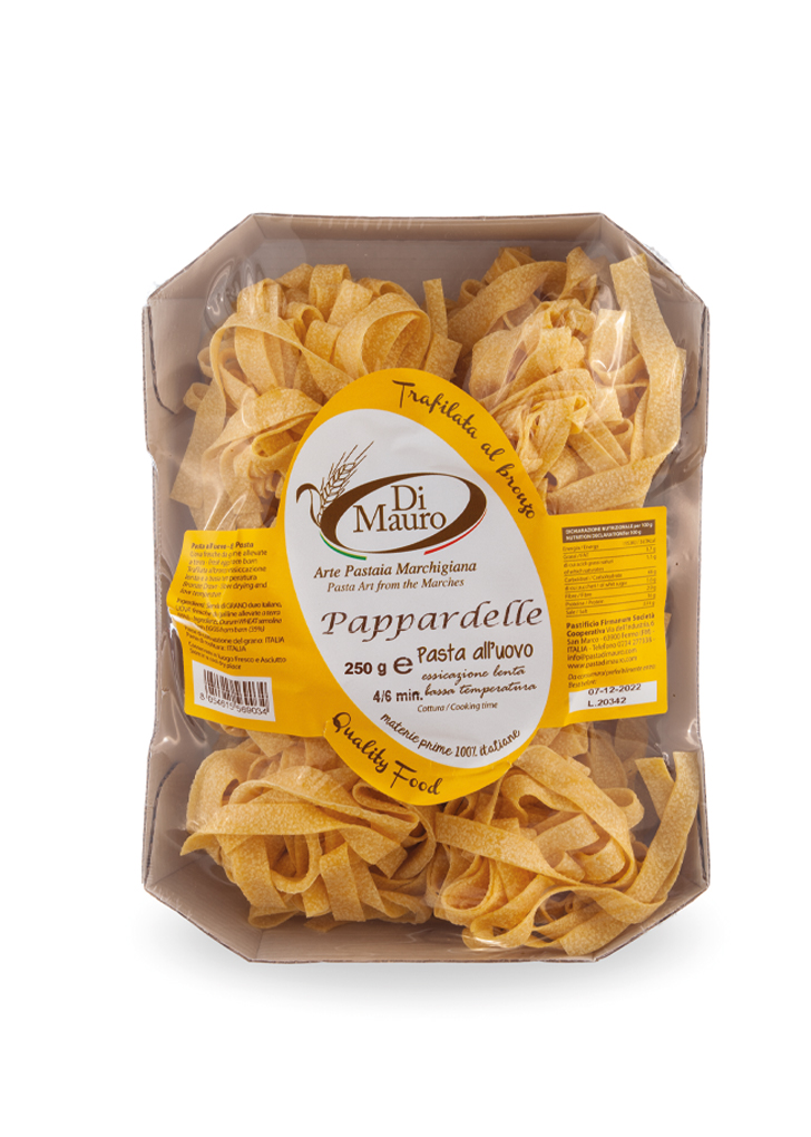 Pappardelle all'Uovo nido